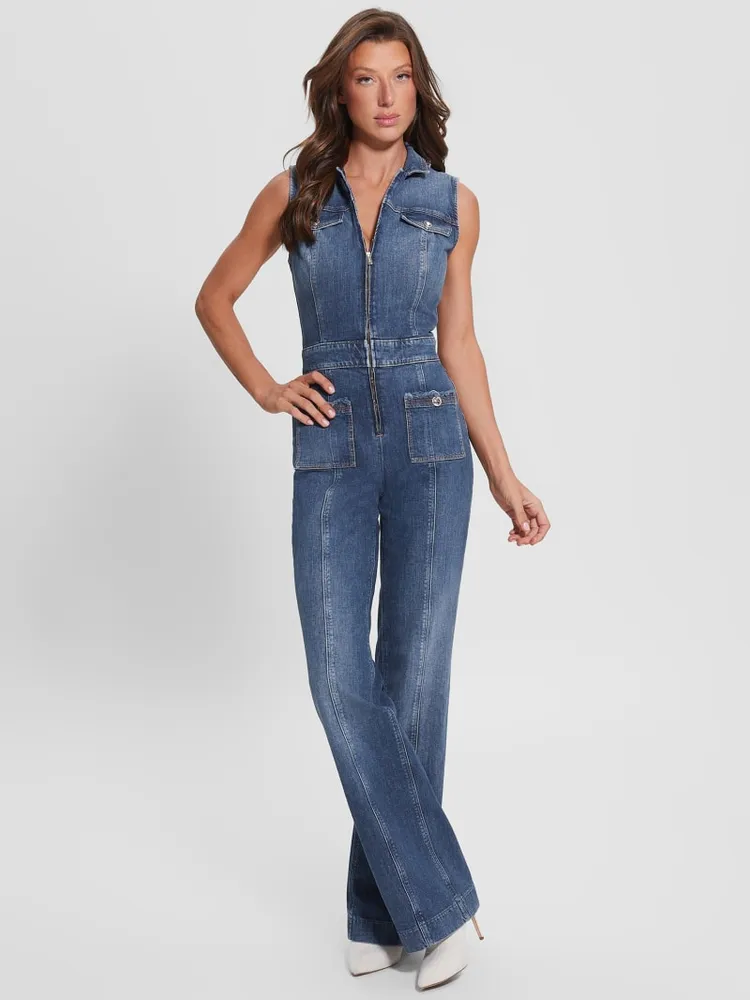 Eco Penny Denim Jumpsuit