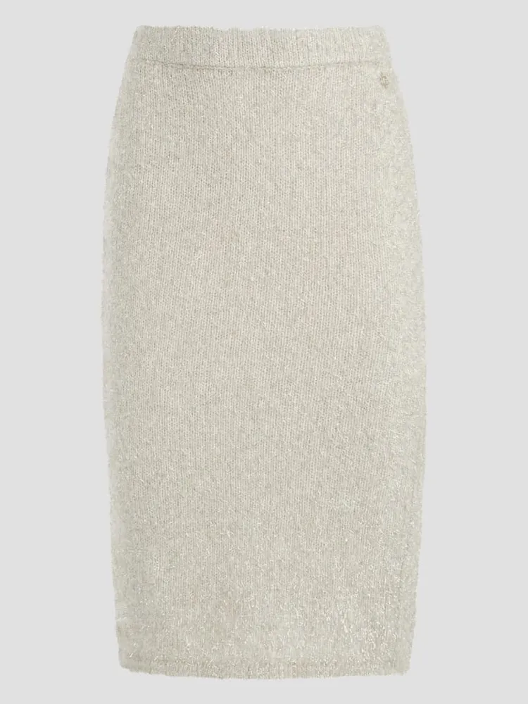 Tinsley Fuzzy Sweater Skirt