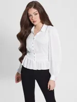 Eco Mandi Crystal Button Shirt