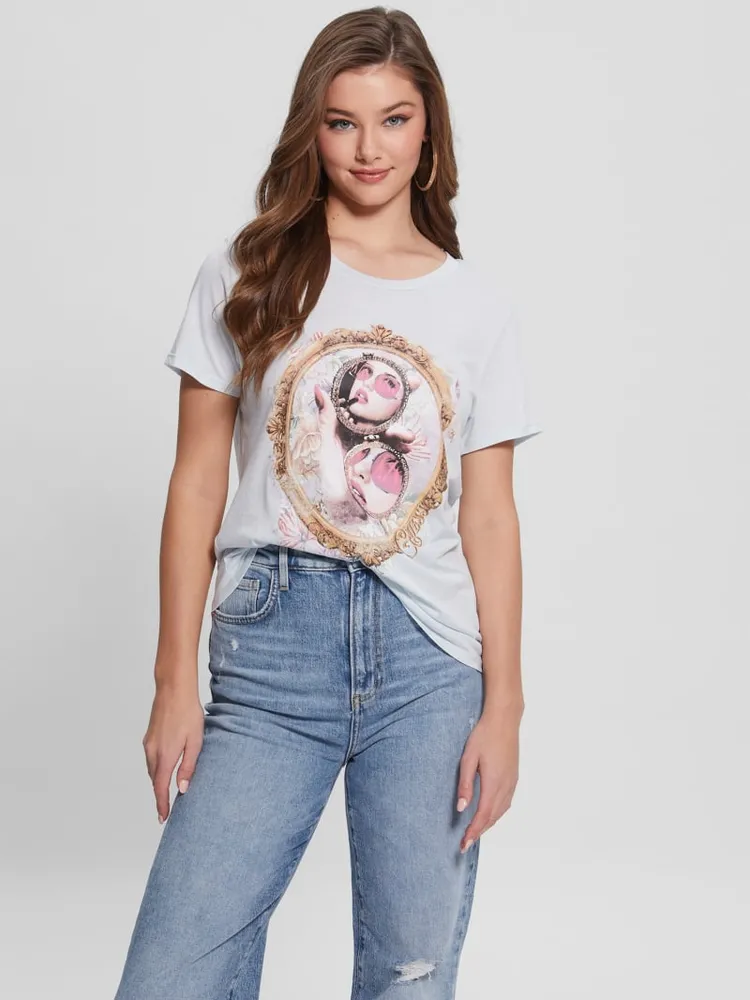 Lipstick Mirror Tee