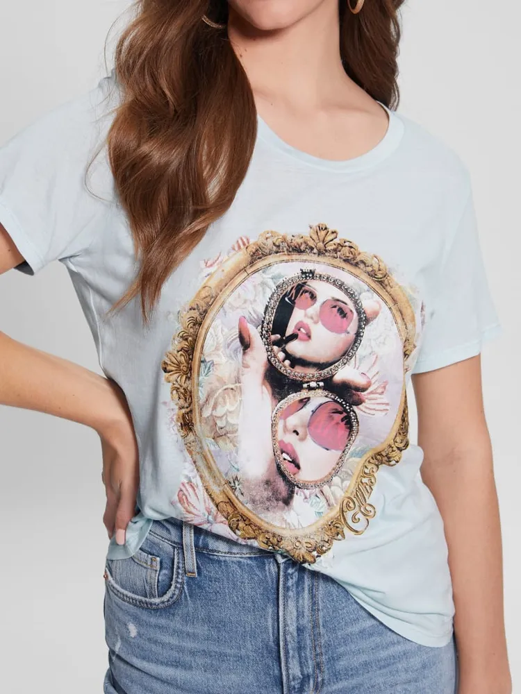 Lipstick Mirror Tee