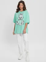 Bunny Oversized Graphic Tee