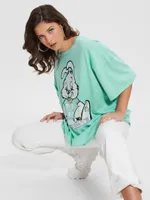 Bunny Oversized Graphic Tee