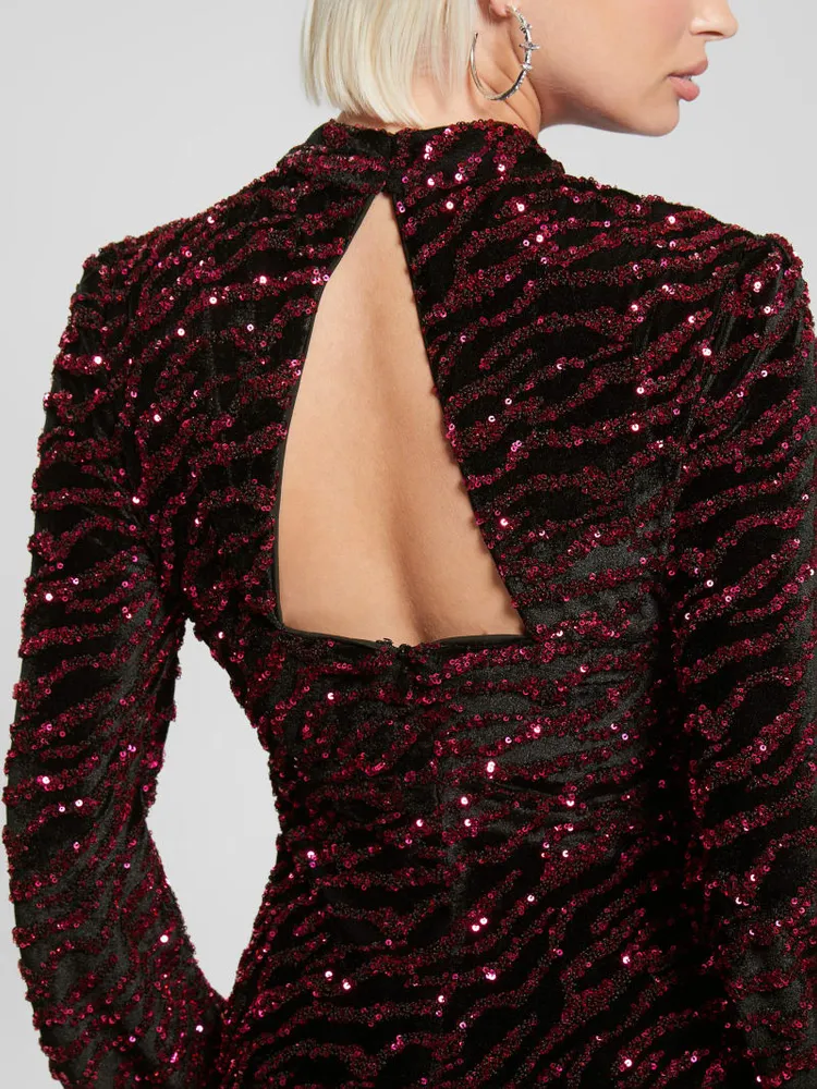 Zoe Sequin Dress