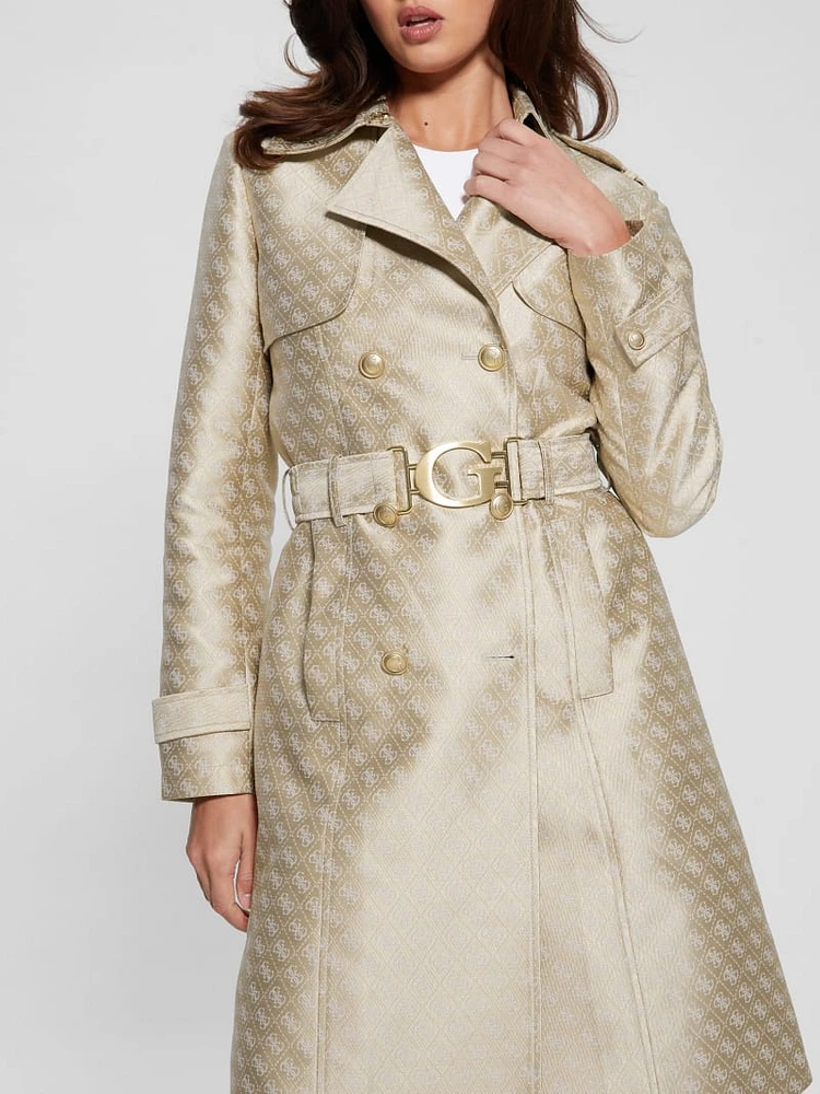 Eco Diletta Belted Trench Coat