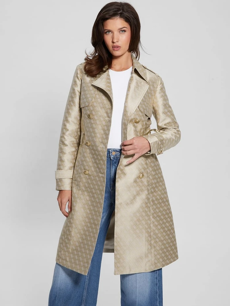 Eco Diletta Belted Trench Coat