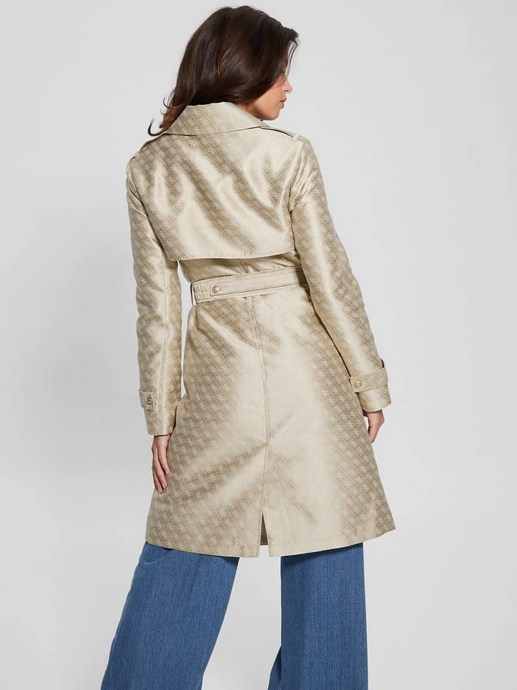 Eco Diletta Belted Trench Coat