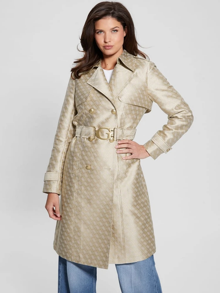 Eco Diletta Belted Trench Coat