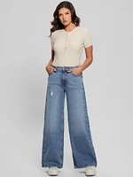 Eco Bellflower Wide-Leg Jeans