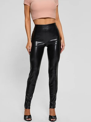 Prescilla Faux-Leather Leggings