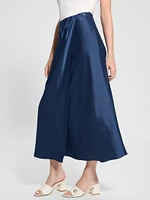 Eco Anastasia Midi Satin Skirt