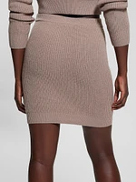 Zylee Wool-Blend Sweater Skirt