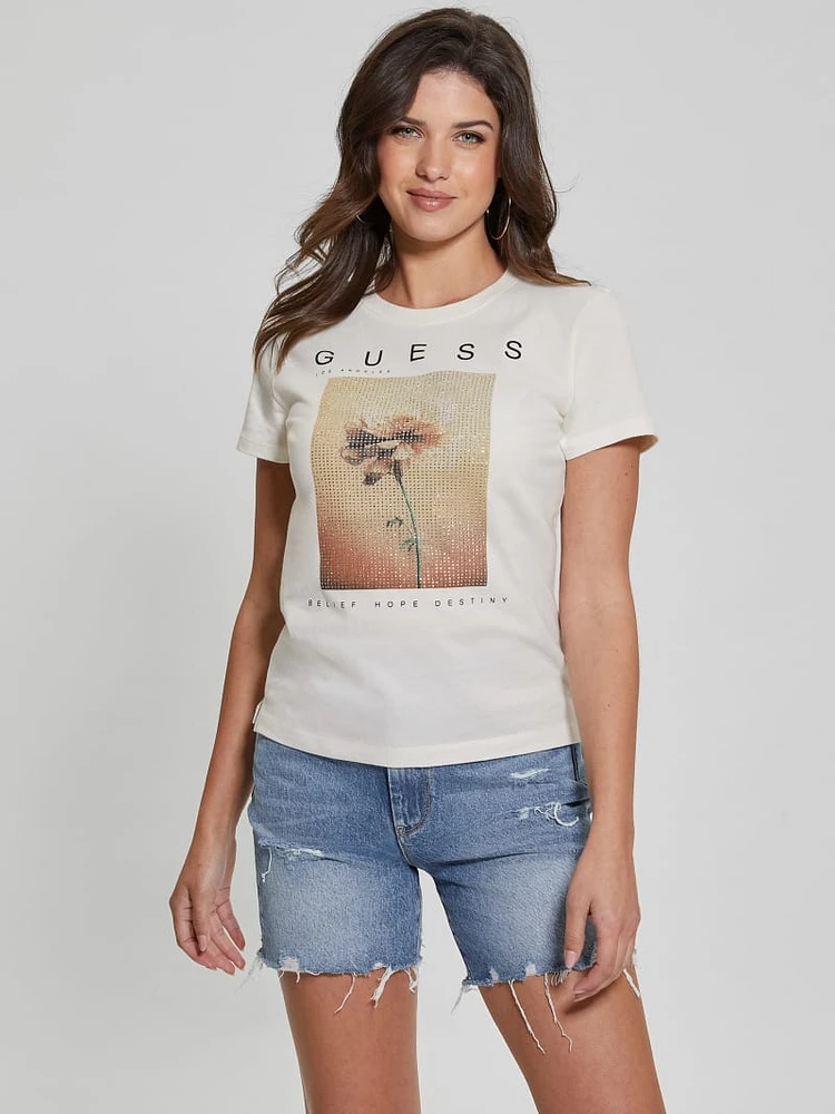 Strass Picture Tee