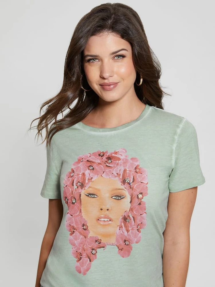 Eco Orchid Queen Easy Tee