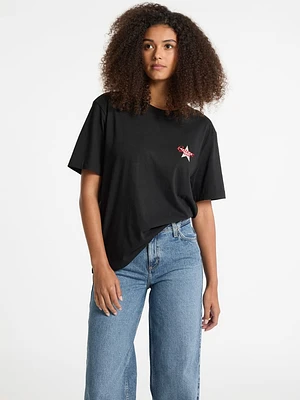 Oversized Star Logo Tee