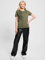 Eco Crystal Panther Easy Tee