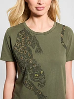 Eco Crystal Panther Easy Tee