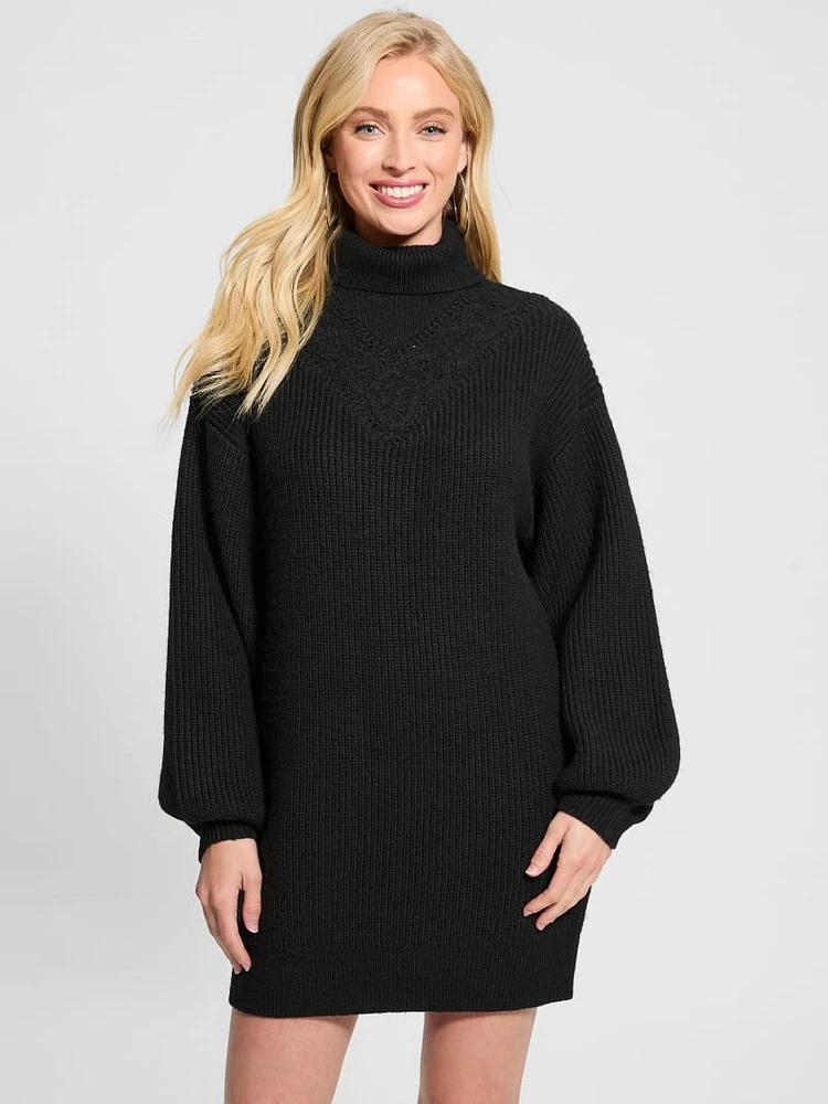 Eco Katie Turtleneck Sweater Dress