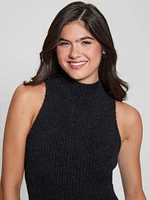 Vero Fuzzy Sweater Dress