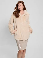 Francesca Faux-Fur Coat