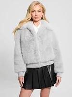 Soave Faux-Fur Flight Jacket