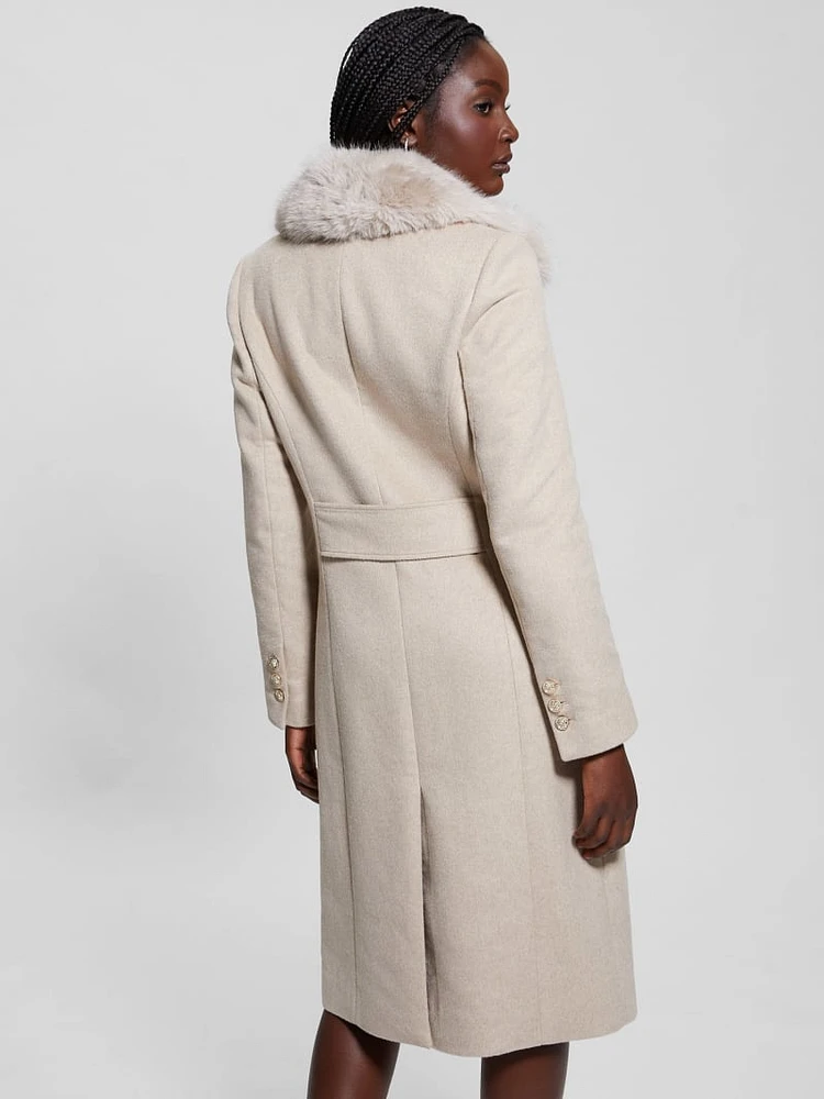 Eco Nancy Wool-Blend Coat