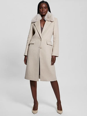 Eco Nancy Wool-Blend Coat