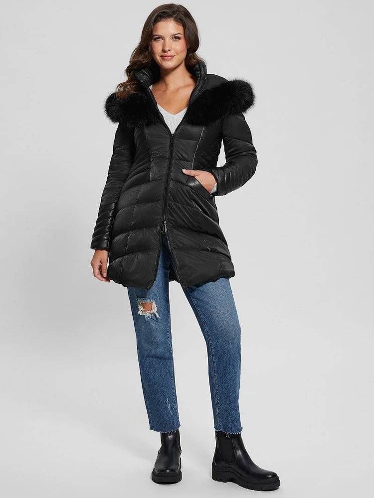 Oxana Hooded Puffer Coat