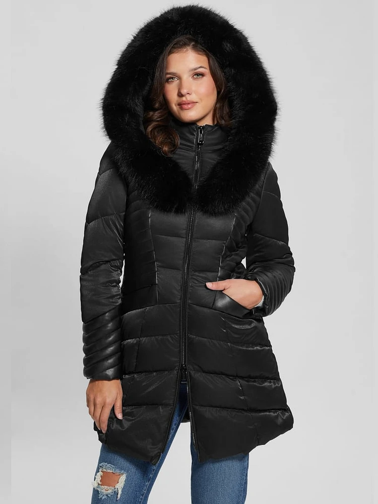 Oxana Hooded Puffer Coat