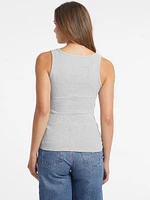 Slim Embroidered Logo Tank