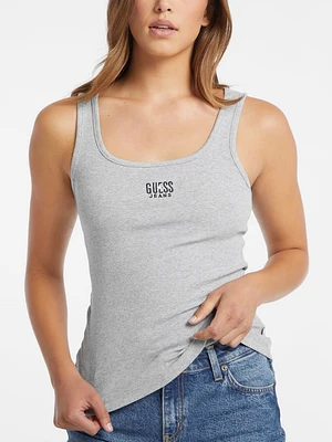 Slim Embroidered Logo Tank