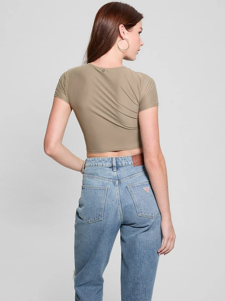 Rene Second Skin Crop Tee