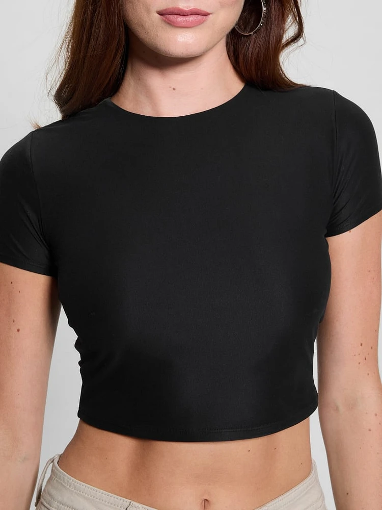 Rene Second Skin Crop Tee