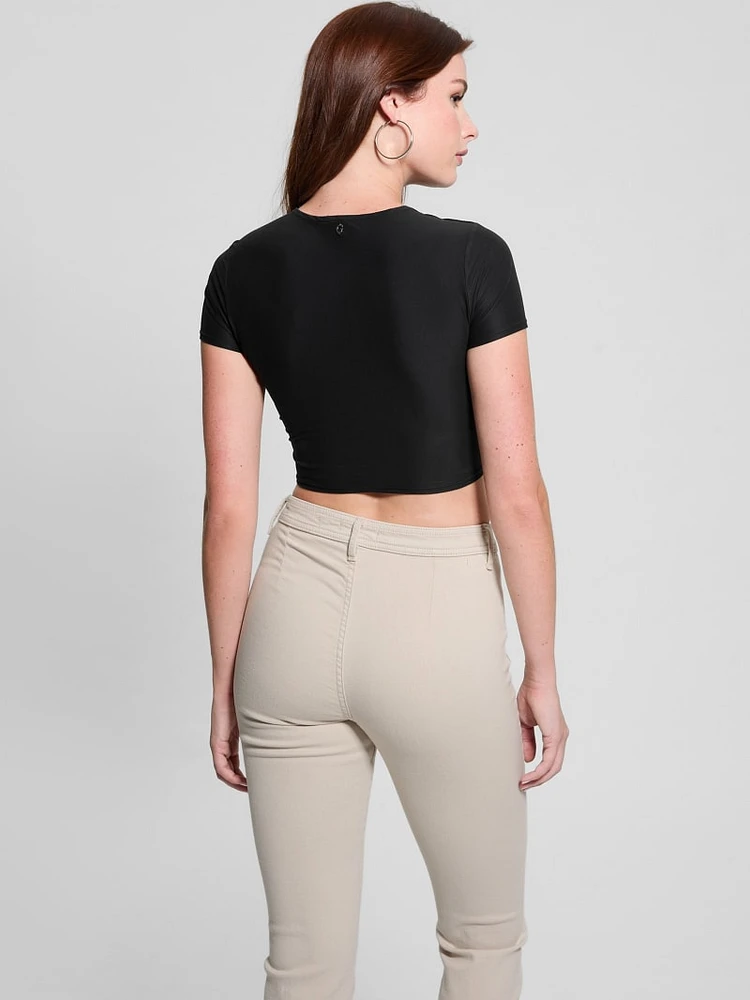 Rene Second Skin Crop Tee