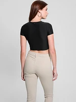 Rene Second Skin Crop Tee