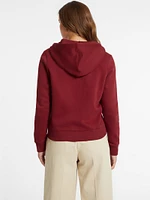 Classic Stamp Logo Zip-Up Hoodie