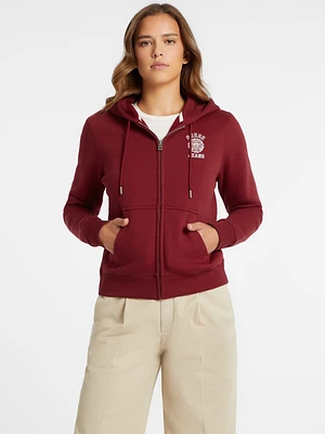 Classic Stamp Logo Zip-Up Hoodie