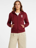Classic Stamp Logo Zip-Up Hoodie