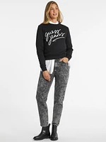 Classic Italic Logo Sweatshirt