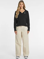 Mini Triangle Polo Sweater