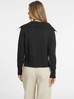 Mini Triangle Polo Sweater