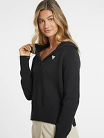 Mini Triangle Polo Sweater