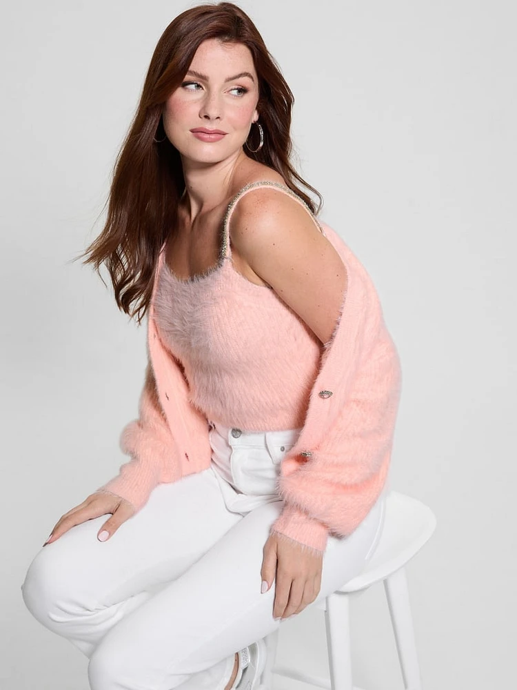 Keyla Fuzzy Cardigan