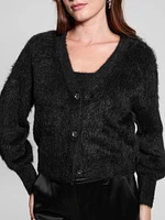 Keyla Fuzzy Cardigan