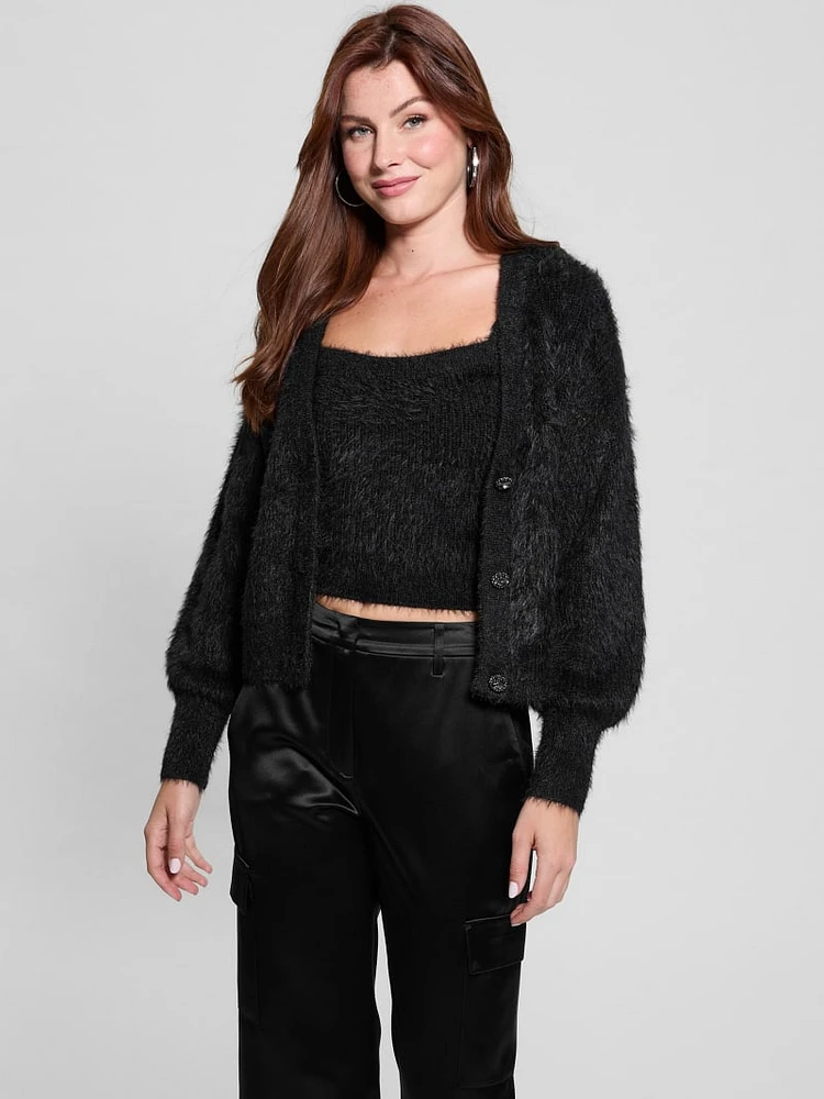 Keyla Fuzzy Cardigan