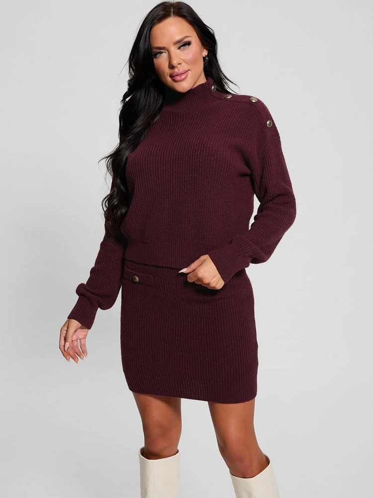 Zylee Wool-Blend Sweater