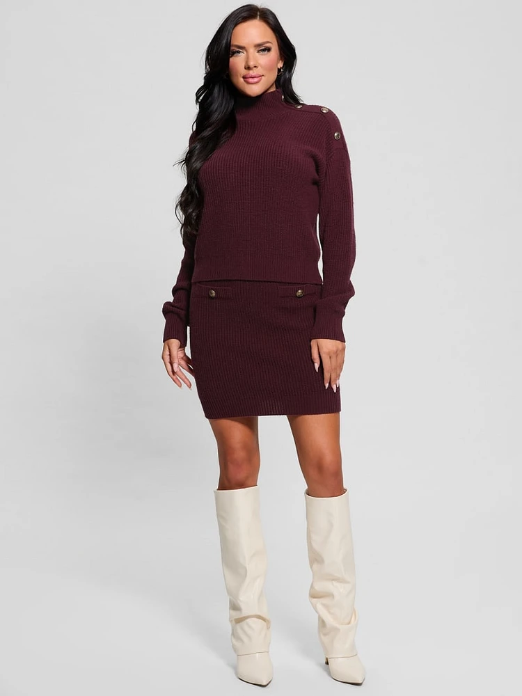 Zylee Wool-Blend Sweater