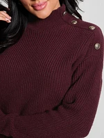 Zylee Wool-Blend Sweater