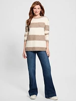Eco Skye Striped Long Sweater