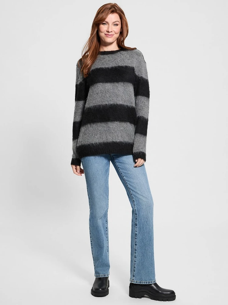 Eco Skye Striped Long Sweater